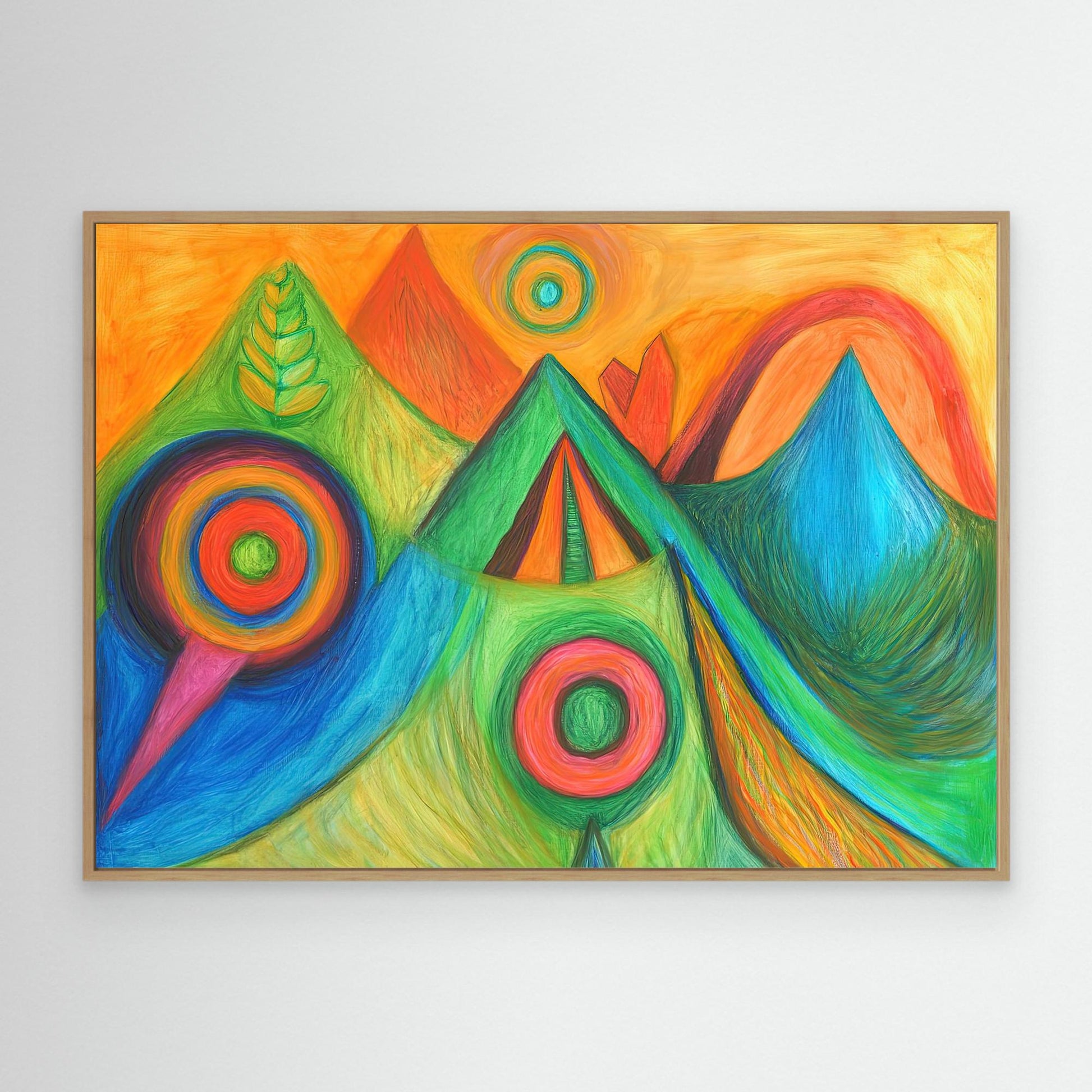 Peaks of Harmony: Shamanic Mountain Mandala