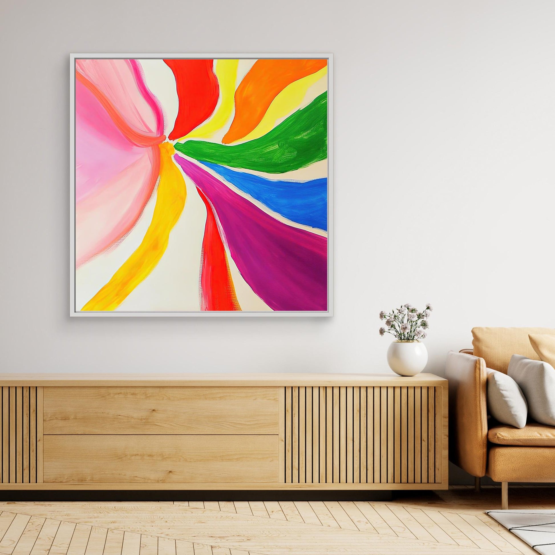 Colorful Burst: The Joy of Playfulness