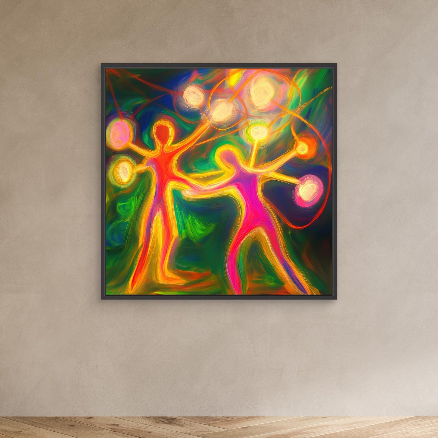 Connected Lights: The Dance of Togetherness