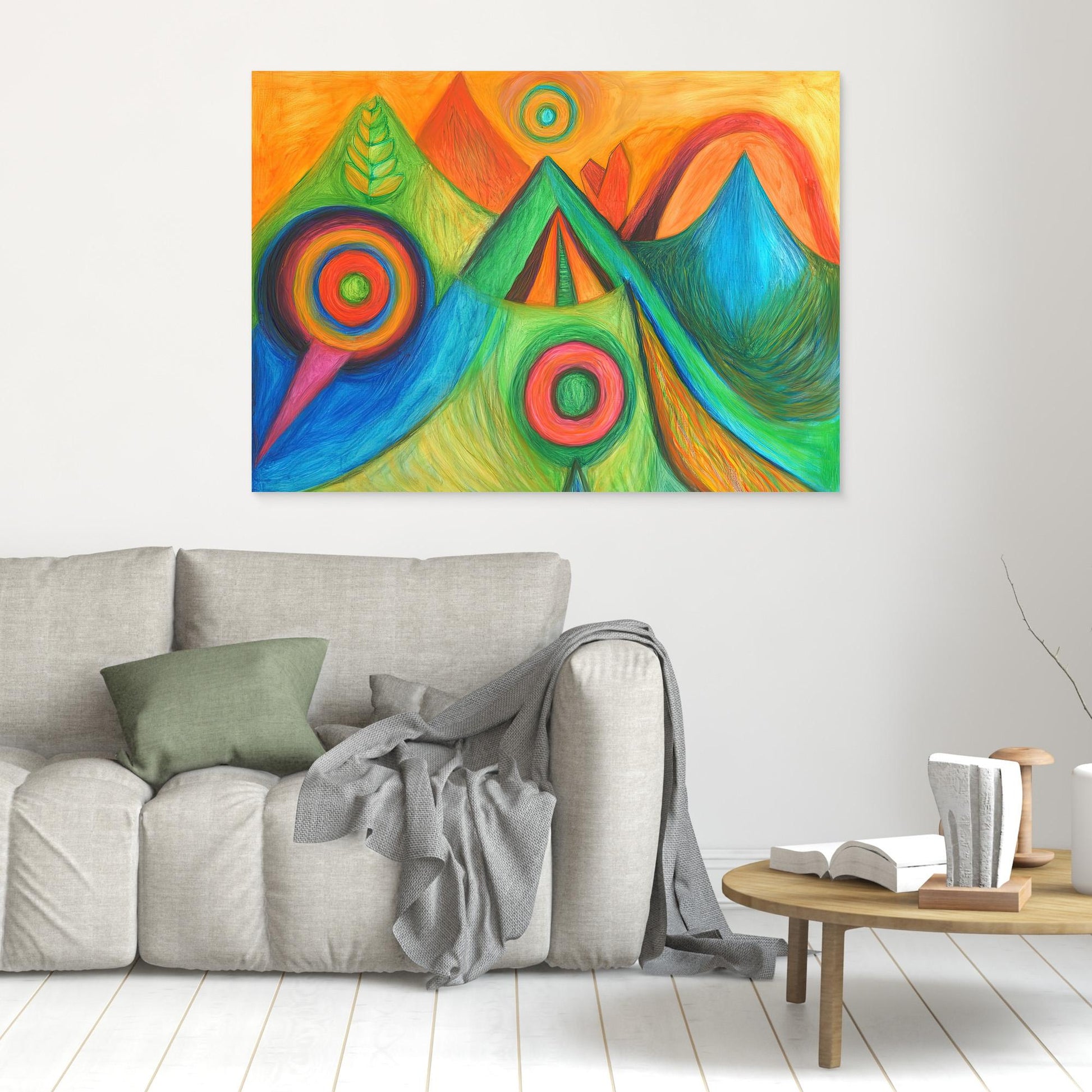 Peaks of Harmony: Shamanic Mountain Mandala