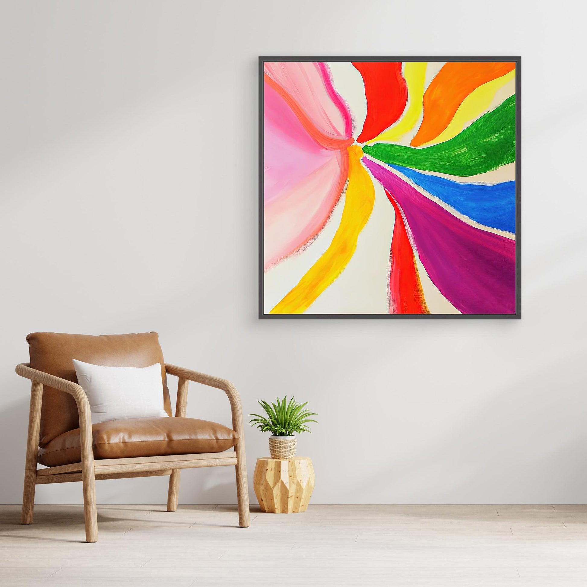 Colorful Burst: The Joy of Playfulness