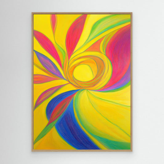 Radiance Unbound: Sunburst of Life's Colors