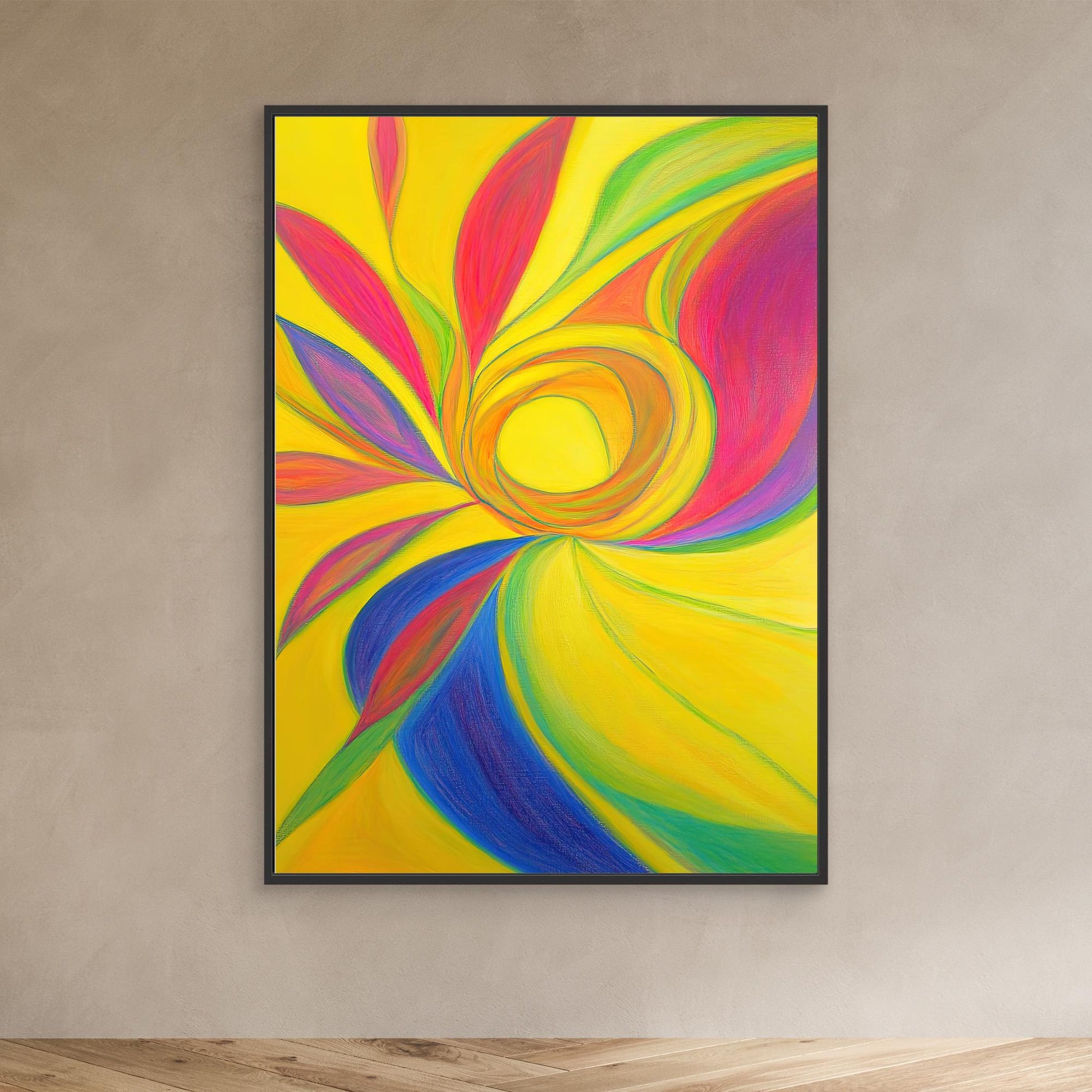 Radiance Unbound: Sunburst of Life's Colors