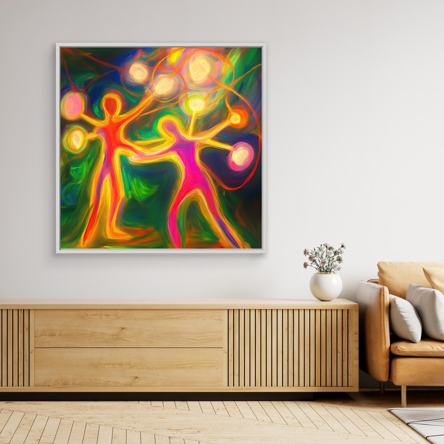 Connected Lights: The Dance of Togetherness