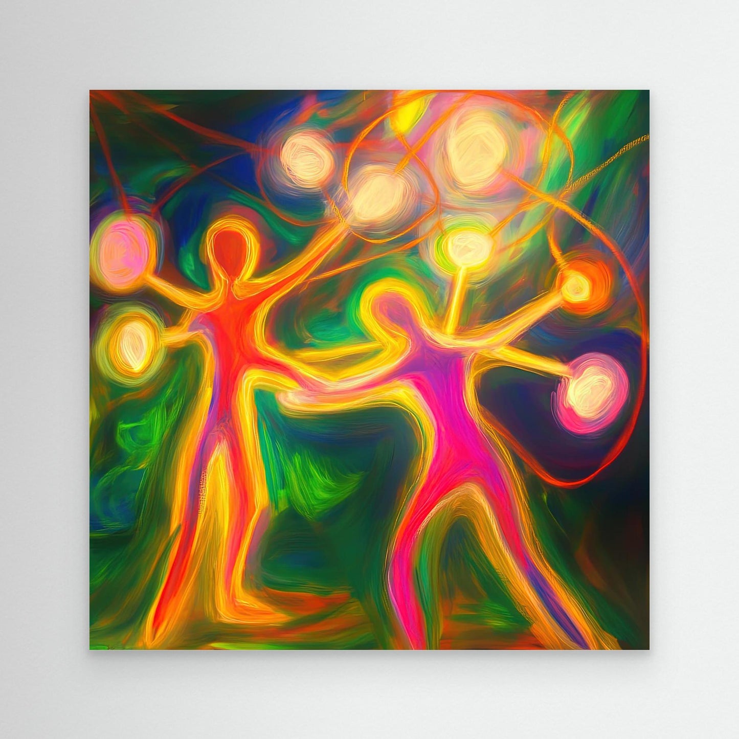 Connected Lights: The Dance of Togetherness