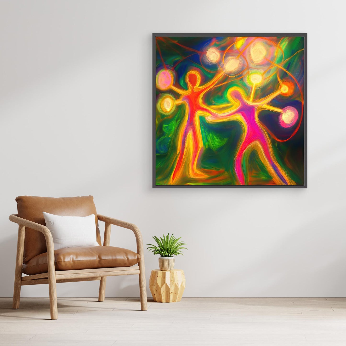 Connected Lights: The Dance of Togetherness